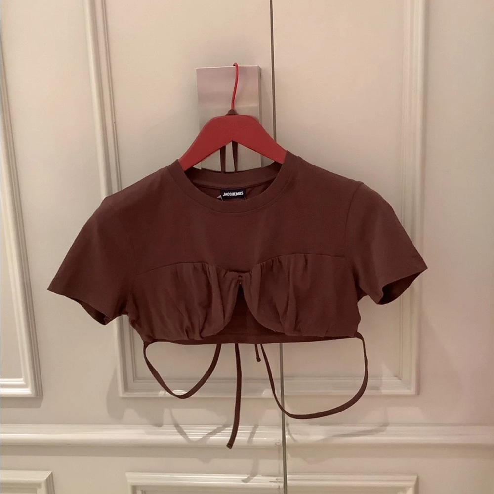 Jacquemus cropped tshirt